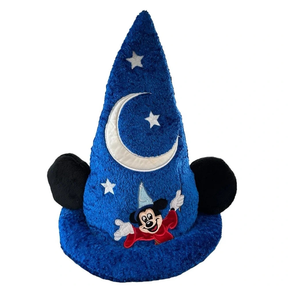 Disney Parks Child’s Mickey Mouse Fantasia Sorcerer Hat Disneyworld Disneyland
